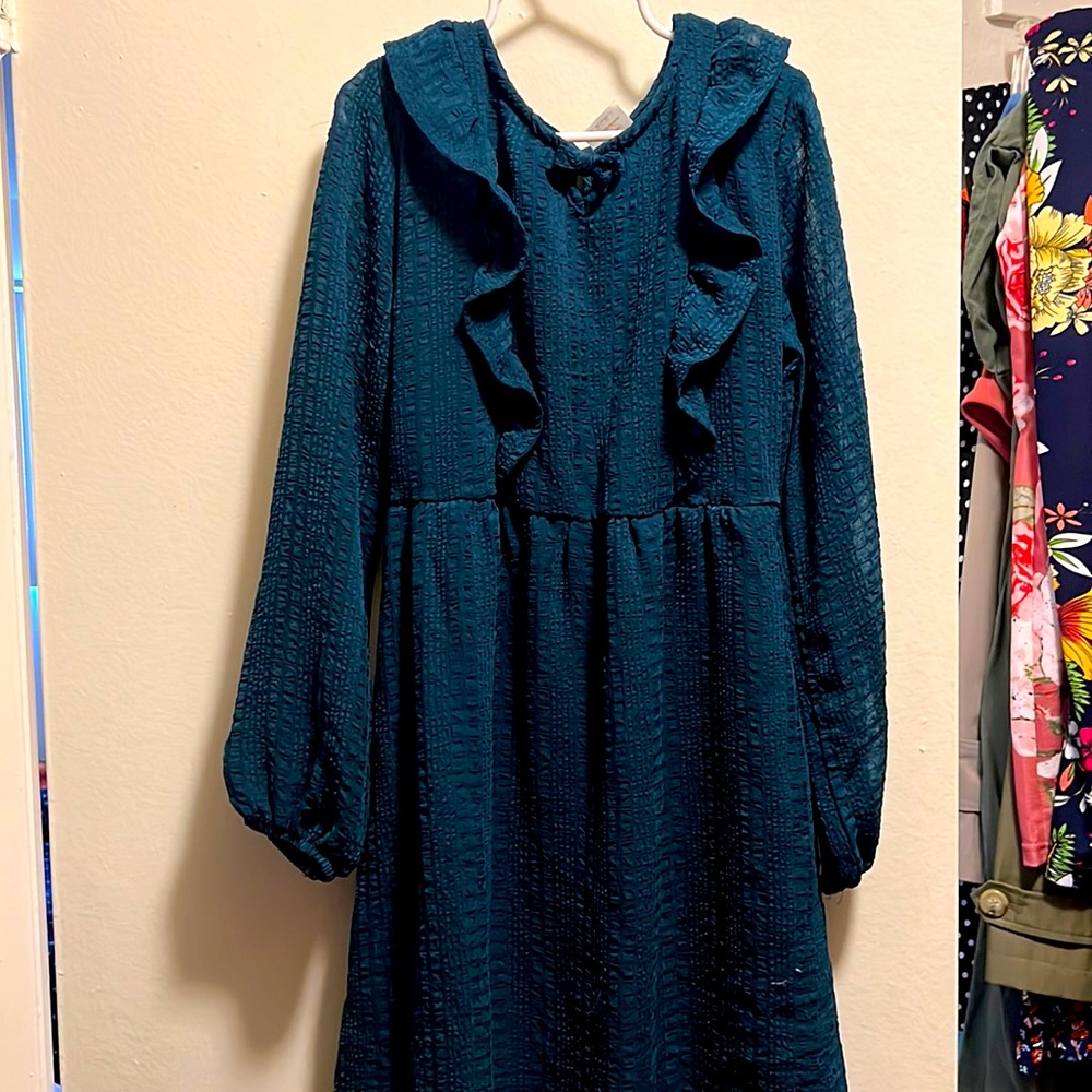 Long sleeve girl dress